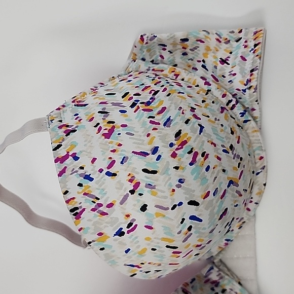⭐️2/ $30⭐ La SENZA Remix Push Up Plunge Multi Coloured Pattern Light Padded 34C - Picture 8 of 10